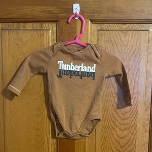 Timberland long sleeve onesie